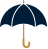 Animated umbrella icon