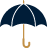 Animated umbrella icon