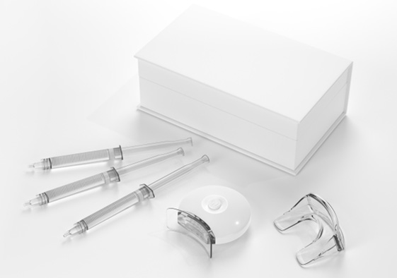 Take-home teeth whitening kit