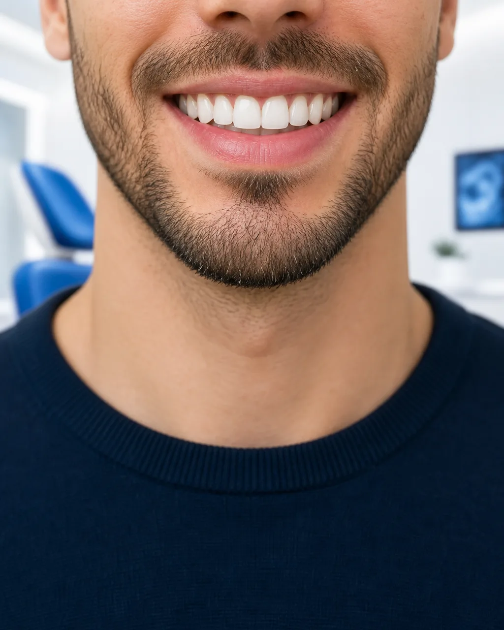 Professional teeth whitening treatment in a Plano dental office