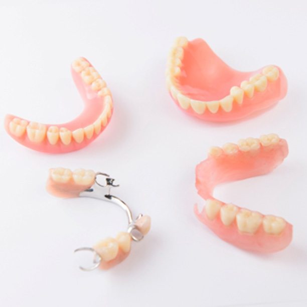 Assortment of dentures in Plano